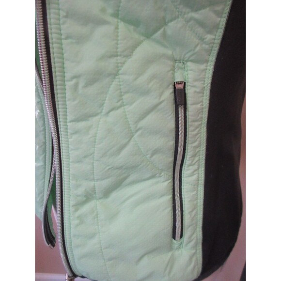 Calvin Klein Performance Puffer Jacket Women X-Small Mint Green /Gray - Picture 5 of 5